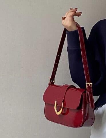 барсетка оргинал: Клатч, Материал: Лаковая кожа, Женские, Новый — 2