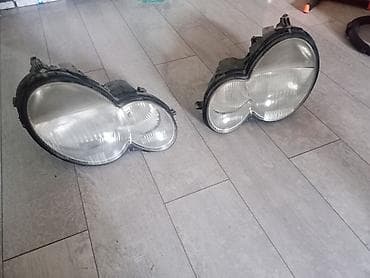 c 203: Комплект передних фар Mercedes-Benz Б/у, Оригинал, Германия — 1