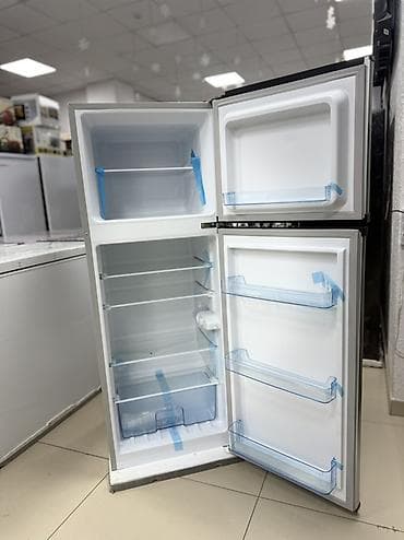 tcl qled 55: Холодильник TOEAR TOR-220, серебристый, с верхней морозильной камерой — 3