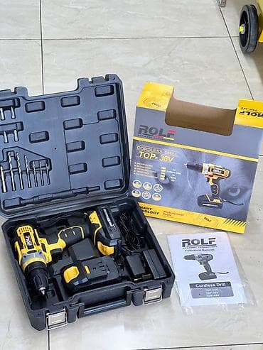 Инструменттер: Аккумуляторная дрель-шуруповерт ROLF TOP-36V (Germany Technology) — 1