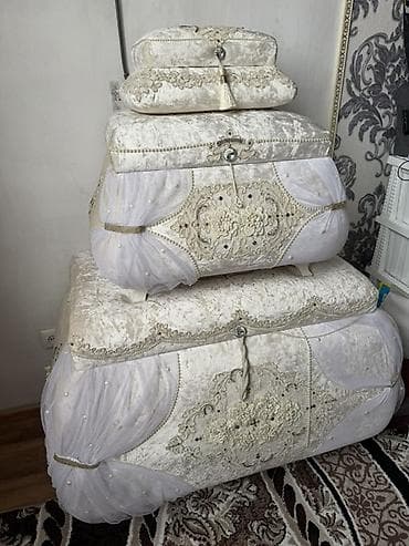 сундук большой: Сундук, Для приданого невесты, Другой тип, цвет - Бежевый — 3