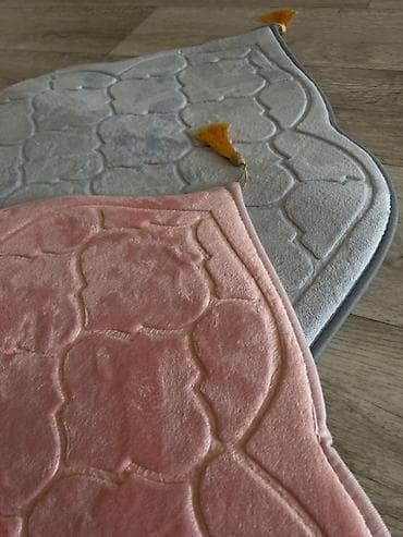 Тошоки: Жайнамаз, Новый, Ковролин для мечети, цвет - Белый — 3