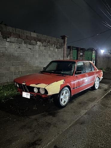 авто фортранзит: BMW 5 series: 1987 г., 2.5 л, Механика, Бензин, Седан — 2