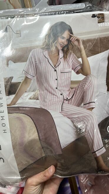 белая ночная сорочка: Пижама, Муслин, Турция, В полоску, С кружевом, Для невесты, XS, 2XL, 2XS — 10