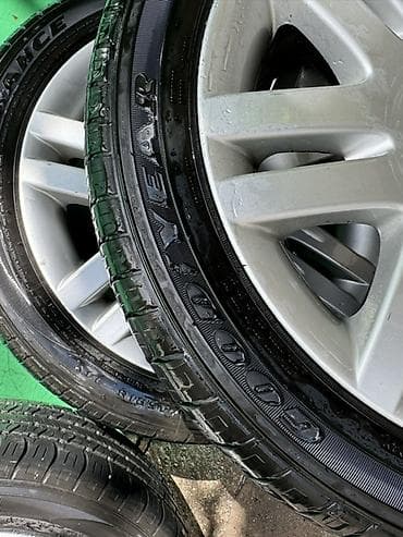 разноширокие шины: Колеса в сборе 235 / 45 / R 18, Всесезонная, Комплект, Литые, отверстий - 5 — 5