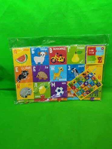 развивающие пазлы: Пазл из крупных деталей в ассортименте🧩 Комплектация товара: пазл из — 5