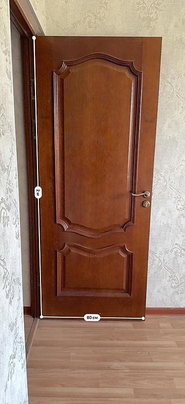 панель бамбуковые: Продаю межкомнатные двери.По 3000 сом за каждую дверь. Примерные — 1