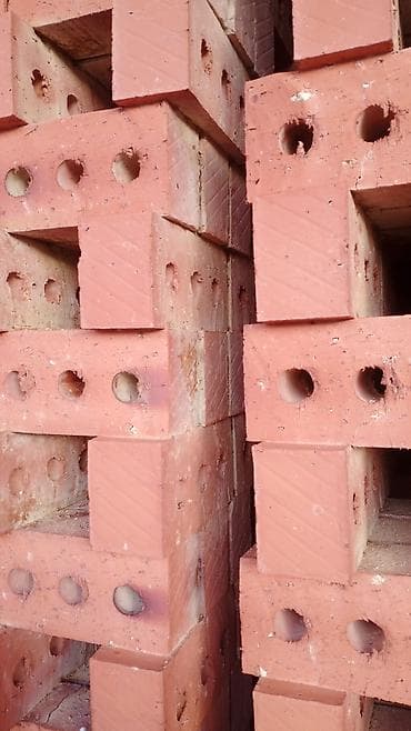 резиновый пистолет: Пустотелый, дырчатый, Жженый кирпич, Полублок, 250×120×90 — 5