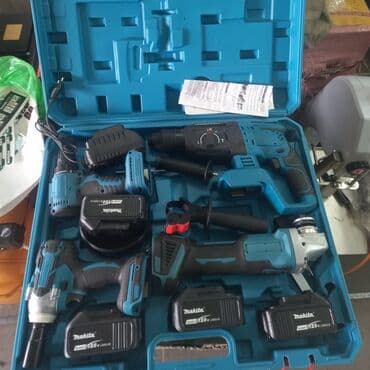 Пилы: 🔥Набор инструментов 4 в 1 Makita двумя аккумуляторами 4 — 2