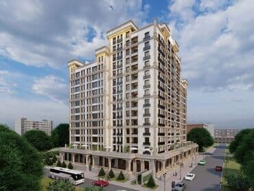 ансар груп: 2 комнаты, 93 м², Элитка, 12 этаж, ПСО (под самоотделку) — 3