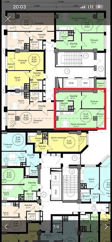 жк дружба: Строится, Элитка, 2 комнаты, 53 м² — 4