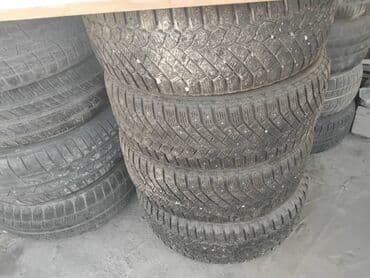 купить летние шины в бишкеке: 4шт зимняя шипованная б/у 205.60.16 только комплект — 2