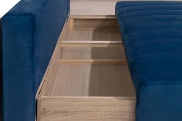 прямые диваны: Диван прямой раскладной Бостон 2, City01 (3,3)/Ground 10, Мебельный — 14