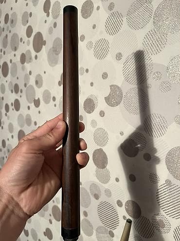 брус труник: Разборный бильярдный кий - Двухсоставной: турняк из тёмного дерева и — 3