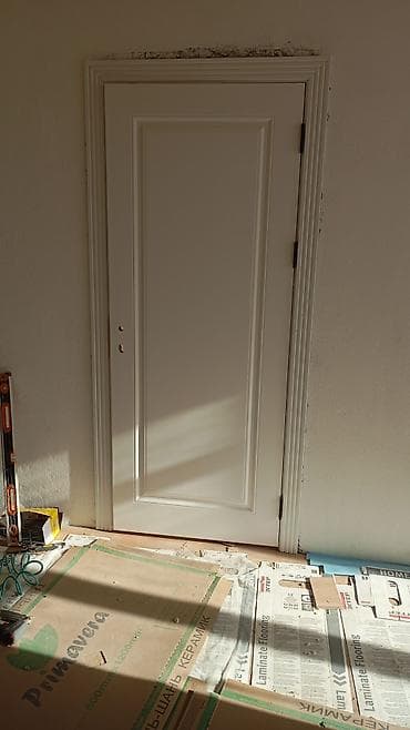 ешик уйдун: Үйлөр жана батирлер үчүн эшик, Металлдан, Эки эшиктуу, Айнек менен, түсү - Ак — 4