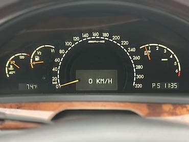w22: Mercedes-Benz S-class AMG: 2002 г., 5.5 л, Автомат, Бензин, Седан — 10