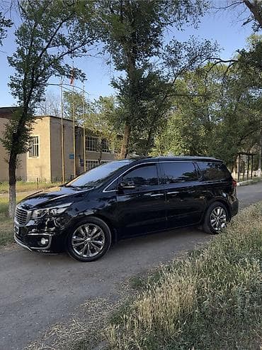 дама в канте: Kia Carnival: 2017 г., 2.2 л, Автомат, Дизель, Минивэн — 6