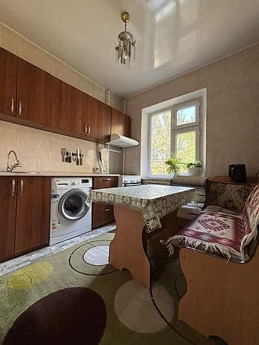2 комнаты, 52 м², Аламедин-1 мкр 105 серия, 3 этаж, Косметический ремонт — 4