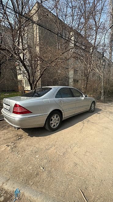 мерседес бенз с: Mercedes-Benz S-Class: 2001 г., 5 л, Автомат, Бензин, Седан — 4