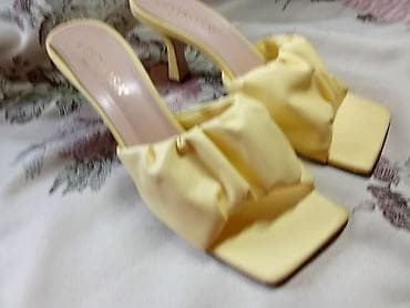 Сабо: Сабо, 42, Lc Waikiki, Новый, цвет - Желтый, Самовывоз — 2