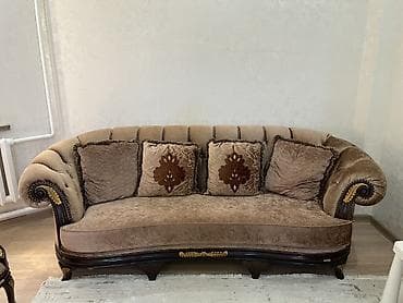 Комплект мягкой мебели, цвет - Бежевый