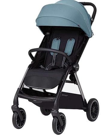 Коляски: Коляска, цвет - Голубой, Б/у — 1