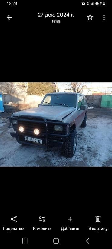 id 4: Срочно,.Внедорожник 5‑дверный, рамный.ниссан Патрол 1985г.в отличном — 1
