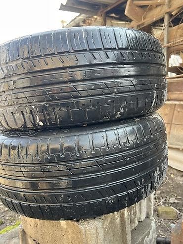 Летние шины 215/55 R16 93V, летние, состояние хорошее цена 3000сом -