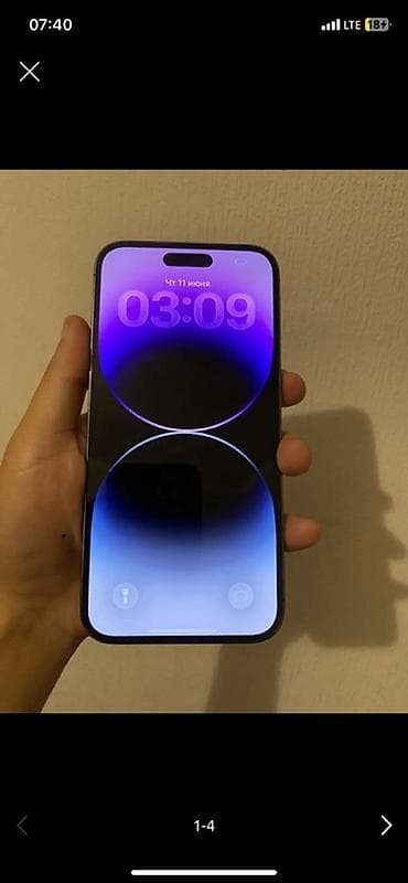 iphone 8 plus osh: IPhone 14 Pro Max, 256 ГБ, Deep Purple — 1