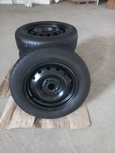 авто диск: Железные Диски R 15 Комплект, отверстий - 4, Б/у — 1