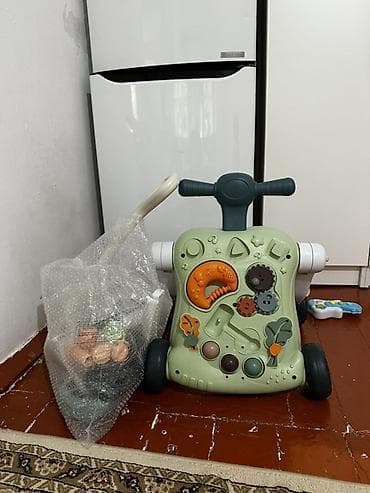 Развивающий ходунки-толокар Learning Walker 3-в-1 - Функции: ходунки