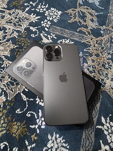 IPhone 13 Pro Max, Б/у, 512 ГБ, Графит, Коробка