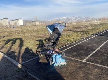 cybex коляски: Коляска, цвет - Голубой, Новый — 3