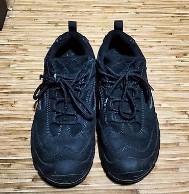 горные кросовки: Треккинговые кроссовки/полуботинки, черные - Тип: треккинговые — 1