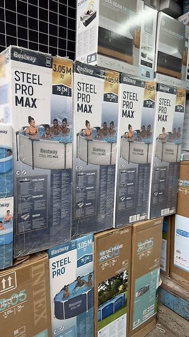 Каркасный бассейн Bestway Steel Pro Max - Тип: разборный каркасный