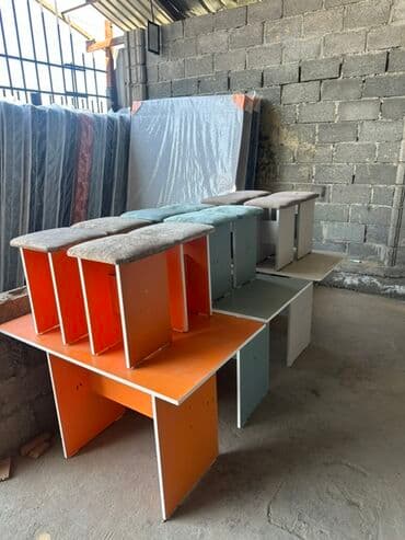 обувная полка с пуфиком: Табуретка, Не раскладной — 1