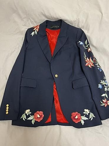second hand: Жакет с вышивкой Zara Woman Размер xs/s Есть торг - Цвет — 1