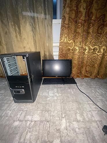колонки к телевизору: Настольный компьютер с монитором и клавиатурой (комплект) Состав и — 1