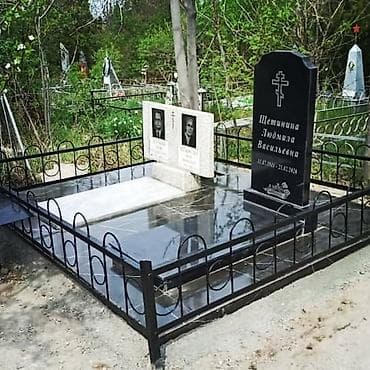 овальные: Изготовление памятников, Изготовление оградок, Изготовление крестов | Гранит, Металл, Мрамор | Установка, Оформление — 1