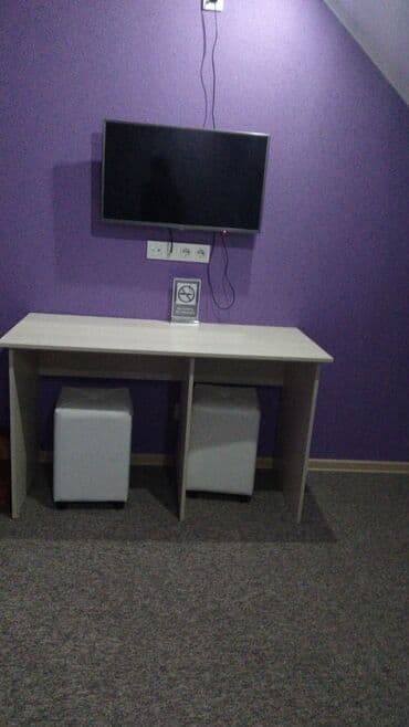 пол дома бишкек: 25 м², С мебелью — 10