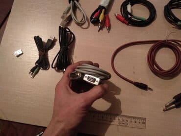 аксессуары для компьютера: Кабеля разные — 5