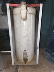 отопительные котлы: Напольный отопительный газовый котёл Riga-12F Рассчитан до 100м2 - — 7