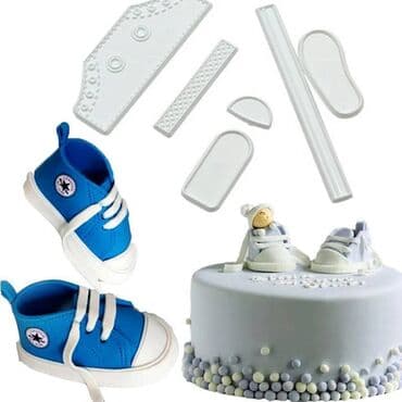 КОНДИТЕРСКИЙ МОЛД / ВЫРУБКА 3D КЕДЫ (КРОССОВКИ) ДЛЯ ТОРТА И МАСТИКИ 👟 at lalafo.kg КОНДИТЕРСКИЙ МОЛД / ВЫРУБКА 3D КЕДЫ (КРОССОВКИ) ДЛЯ ТОРТА И МАСТИКИ 👟