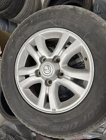Колеса в сборе 285 / 60 / R 18, Зима, Б/у, Комплект, Внедорожные (АТ/МТ), Литые, отверстий - 6