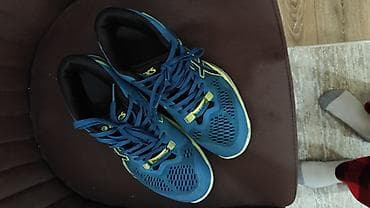 красовка волейбол: Мужские кроссовки, 39, Asics, Б/у, цвет - Синий, Самовывоз — 3