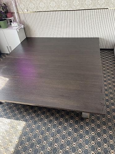 национальный стол: Продаю 2 Низких стола, с возможностью увеличить высоту — 3