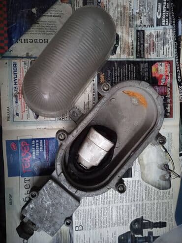 лампа уличная: Лампа уличная советская, новая, алюминиевый корпус, толстое стекло — 1