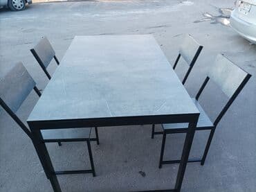 ручная работа салфетка на стол: Кухонный стол и стул — 2