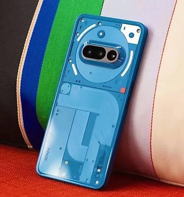 nothin phone: Nothing, Phone 3A, Новый, 256 ГБ, цвет - Синий, 2 SIM — 1