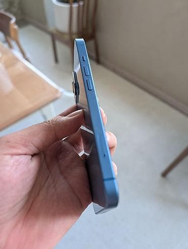 IPhone 13, Колдонулган, 128 ГБ, Pacific Blue, Коргоочу айнек, 77 % — 6